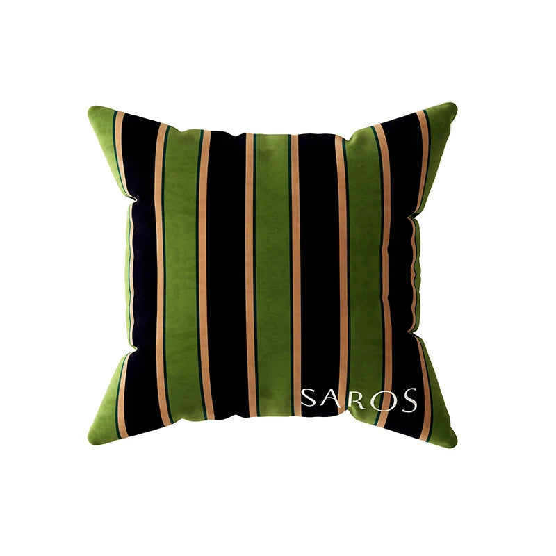 Retro Stripe Square & Column Pillow