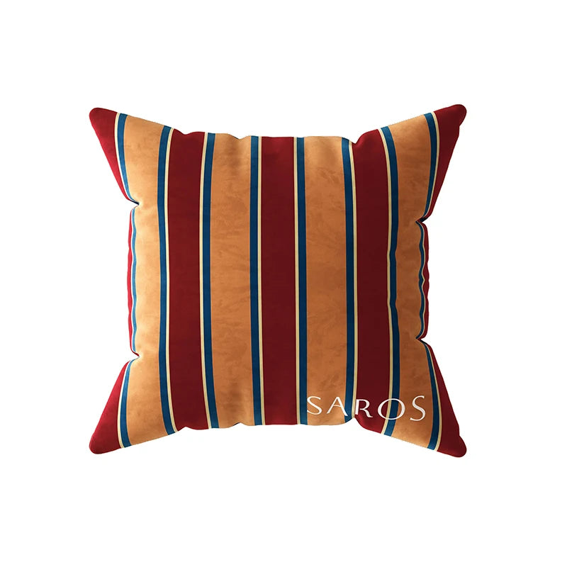 Retro Stripe Square & Column Pillow