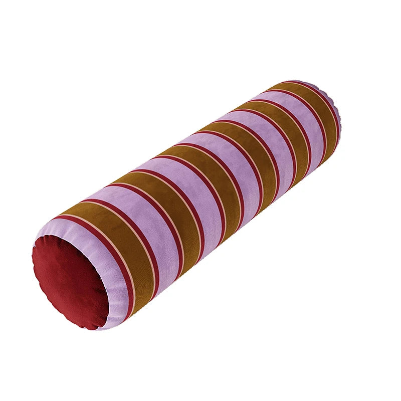 Retro Stripe Square & Column Pillow